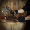 Padded Mitten Gloves Handcrafted from Cotton Canvas
