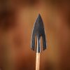 Late Medieval Swallow Tail Arrowhead Hand Forged from Iron