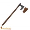 Hand Forged Viking Bearded Axe with Genuine Leather Sheath