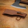 Hand Forged Viking Bearded Axe with Genuine Leather Sheath