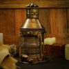 Rustic Vintage Retro Oil Lantern Pure Brass