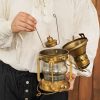 Rustic Vintage Retro Oil Lantern Pure Brass