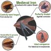 Late Medieval Swallow Tail Hunting Arrowhead with Genuine Leather Sheath