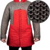 Flat Ring Chainmail Half Haubergeon with Long Sleeves, Riveted and Alternating, ID 6 mm, Mild Steel