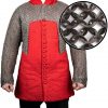 Flat Ring Chainmail Shirt Joined Sleeves Voiders, Riveted, ID 9 mm, Titanium