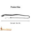 Spanish Antique Genuine Leather Handcrafted Bull Whip
