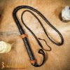 Spanish Antique Genuine Leather Handcrafted Bull Whip