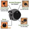 Ancient Dungeon Hand Forged Iron Padlock with Paired Functional Keys