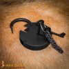 Ancient Dungeon Hand Forged Iron Padlock with Paired Functional Keys