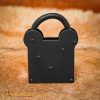 Treasurer Iron Padlock with Chainmail Keychain and Paired Keys