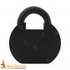 The Pirate Hand Forged Iron Padlock with Functional Paired Keys