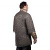 Round Ring Chainmail Medieval Half Sleeves Shirt Haubergeon, Riveted, 8 mm 18 gauge, Mild Steel