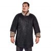 Flat Ring Chainmail Medieval Half Sleeves Shirt Haubergeon, Riveted and Alternating, ID 6 mm, Mild Steel
