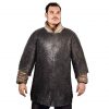 Flat Ring Chainmail Medieval Half Sleeves Shirt Haubergeon, Riveted and Alternating, ID 6 mm, Mild Steel
