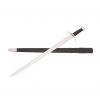 Decorative Viking Sword Five-Lobed Pommel Medieval Blade with Scabbard