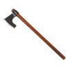 Hand Forged Viking Bearded Axe with Genuine Leather Sheath