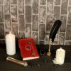 Medieval Journal with Embedded Stone Handcrafted Genuine Leather Diary Notes
