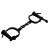 Medieval Shackles Handcuffs Fully Functional Hand Forged from Iron