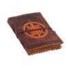 Fleur de Lis Navigation Compass Handcrafted Genuine Leather Journal Diary Notes
