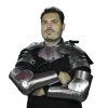 Late Medieval Arm Armor Set with Pauldrons and Arm harness