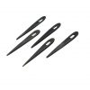 Viking Nalbinding Horn Needles Set of 5 Genuine Horn Accessory