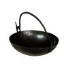 Hand Forged Cauldron Fully Functional Iron Camping Accessory