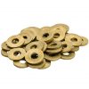 Loose Pure Brass Washers Set of 50 Pieces Armor and Leather Equipment