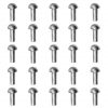 Mushroom Head Steel Rivets Set of 25 Plate Armor Leather Equipment