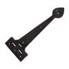 Medieval Chest Hinges / Hand Forged Iron Rustic Door Hinge