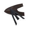 Late Medieval Swallow Tail Hunting Arrowhead with Genuine Leather Sheath