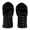 Medieval Leather Gloves Brass Riveted Handcrafted Genuine Leather