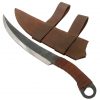 Medieval Huntsman Hand Forged Knife with Genuine Leather Sheath