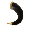 Medieval Odin's Ravens Drinking Horn with Pure Brass Fittings Genuine Ox Horn