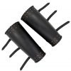 Quester Genuine Leather Greaves for Leg Protection