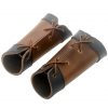 Elvish Leather Bracers Handcrafted Genuine Leather Arm Protection