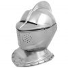Renaissance Closed Helmet with Integrated Bevor Movable Visor 16 gauge