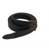 Medieval Genuine Leather Belt Viking Knot Work on Antiqued Brass Fittings