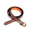Handcrafted Genuine Leather Belt with Embossed Fantasy Design