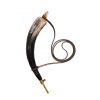 Medieval Viking Gun Powder Horn Functional Genuine Horn Accessory