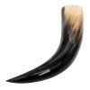 Viking Drinking Horn with Natural Texture Handcrafted Genuine Ox Horn