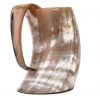 Medieval Viking Horn Tankard Beer Mug Handcrafted Genuine Ox Horn