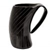 Medieval Viking Horn Tankard Beer Mug Handcrafted Genuine Ox Horn