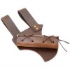 Medieval Leather Sword Frog with Adjustable Holder