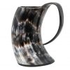 Medieval Viking Horn Tankard Beer Mug Handcrafted Genuine Ox Horn
