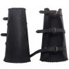 Fantasy Leather Greaves Handcrafted Genuine Leathercraft