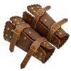 Medieval Studded Authentic Handcrafted Leather Bracers