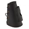 Medieval Authentic Leather Bracers with Knife Holder Loop