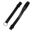 Leather Belt with Lustrous Steel Ring Genuine Leather Sword Hanging Belt