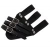 Tri Buckle Angled Sword Frog Genuine Leathercraft