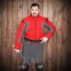 Round Ring Chainmail Skirt, Butted, ID 9 mm, Mild Steel